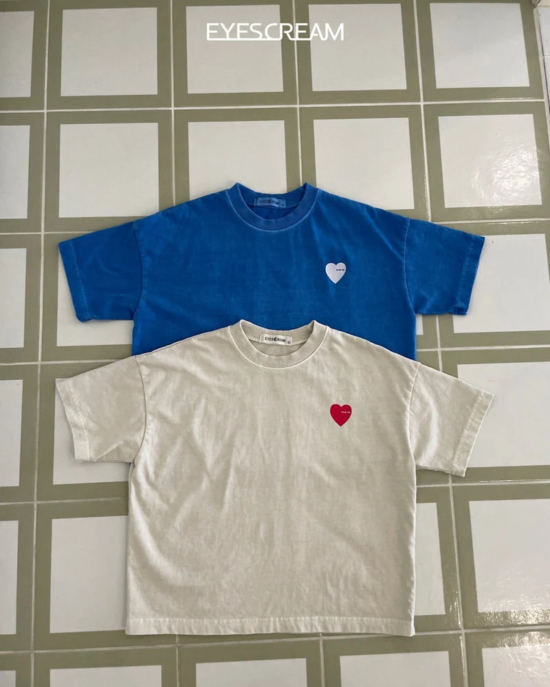 Eyescream - Korean Children Fashion - #childofig - Love Pigment Tee - 12
