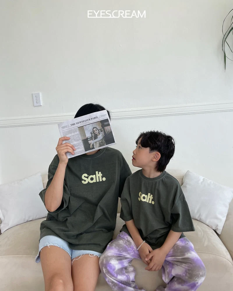 Eyescream - Korean Children Fashion - #discoveringself - Salt Pigment Tee - 6