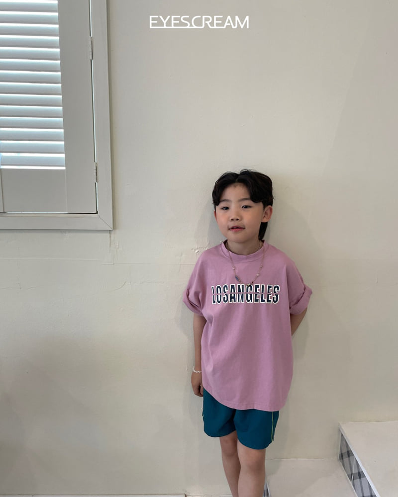 Eyescream - Korean Children Fashion - #kidsshorts - Los Angeles Tee - 6