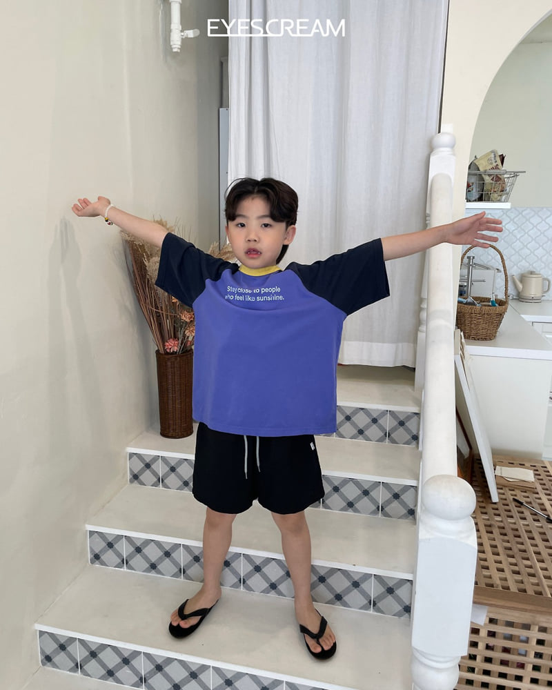 Eyescream - Korean Children Fashion - #kidsshorts - Stay Raglan Tee - 2