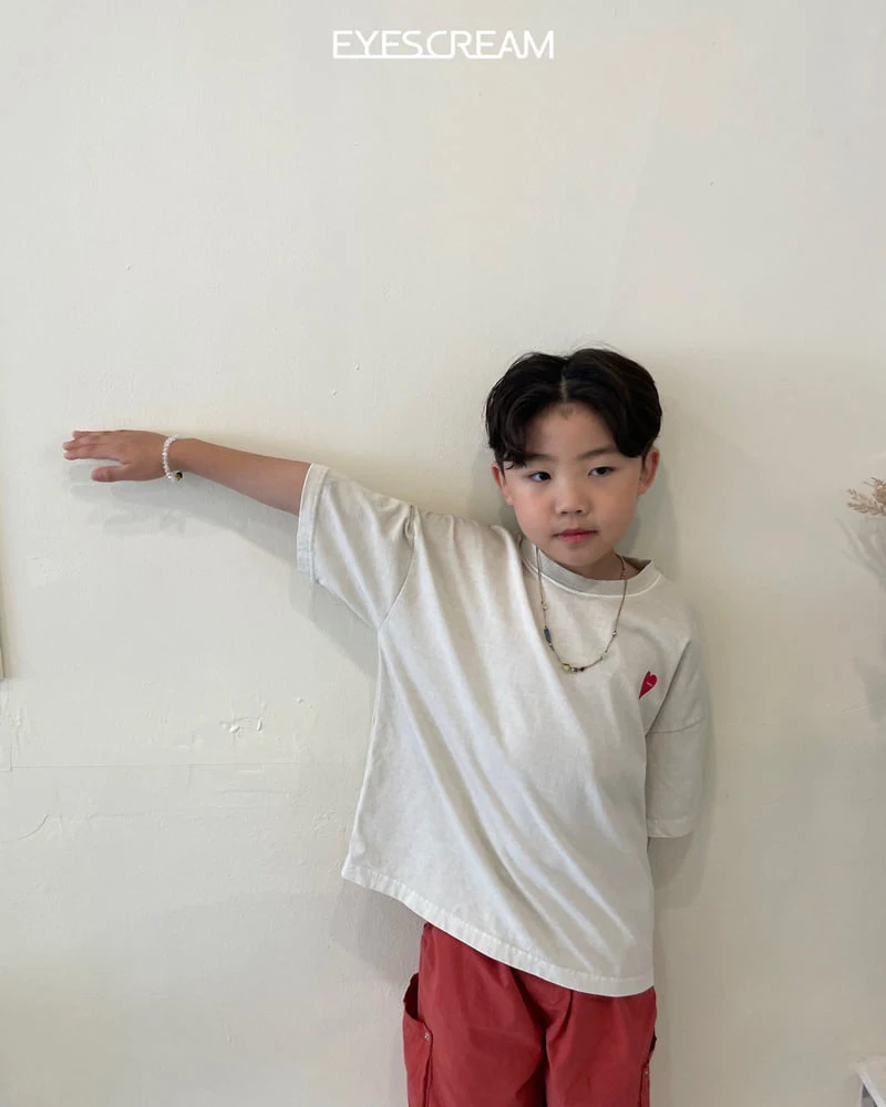 Eyescream - Korean Children Fashion - #kidsstore - Love Pigment Tee - 2