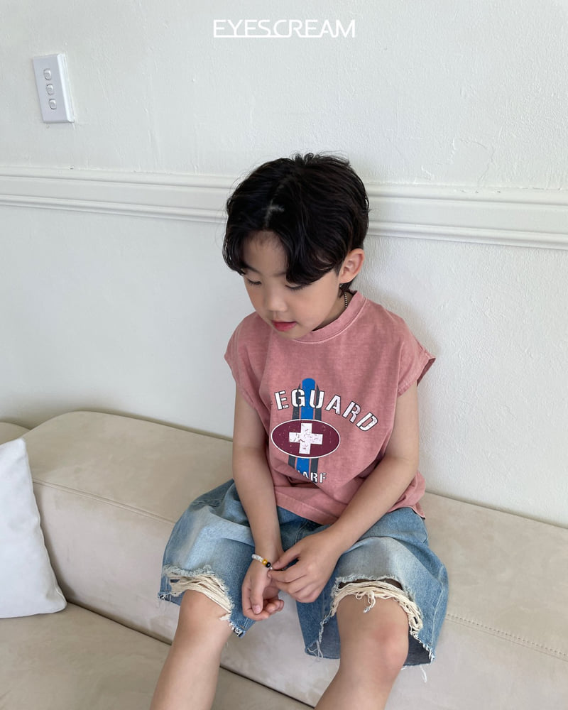 Eyescream - Korean Children Fashion - #kidsstore - Guard Pigment Tank Tee