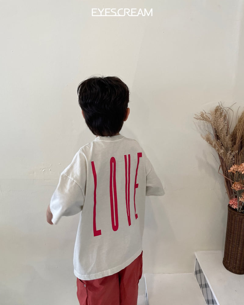 Eyescream - Korean Children Fashion - #kidzfashiontrend - Love Pigment Tee - 3