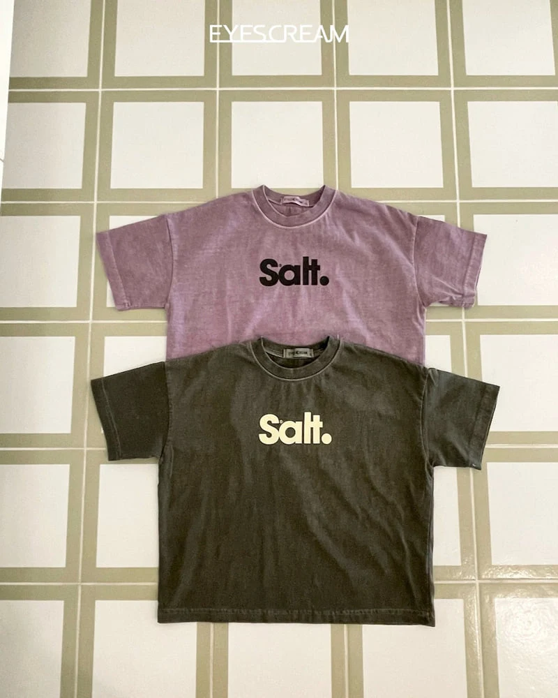 Eyescream - Korean Children Fashion - #littlefashionista - Salt Pigment Tee - 12