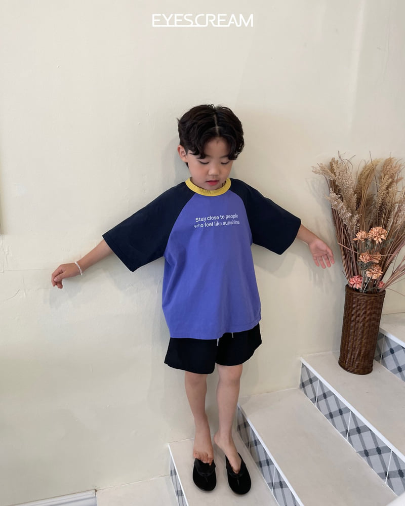 Eyescream - Korean Children Fashion - #littlefashionista - Stay Raglan Tee - 6