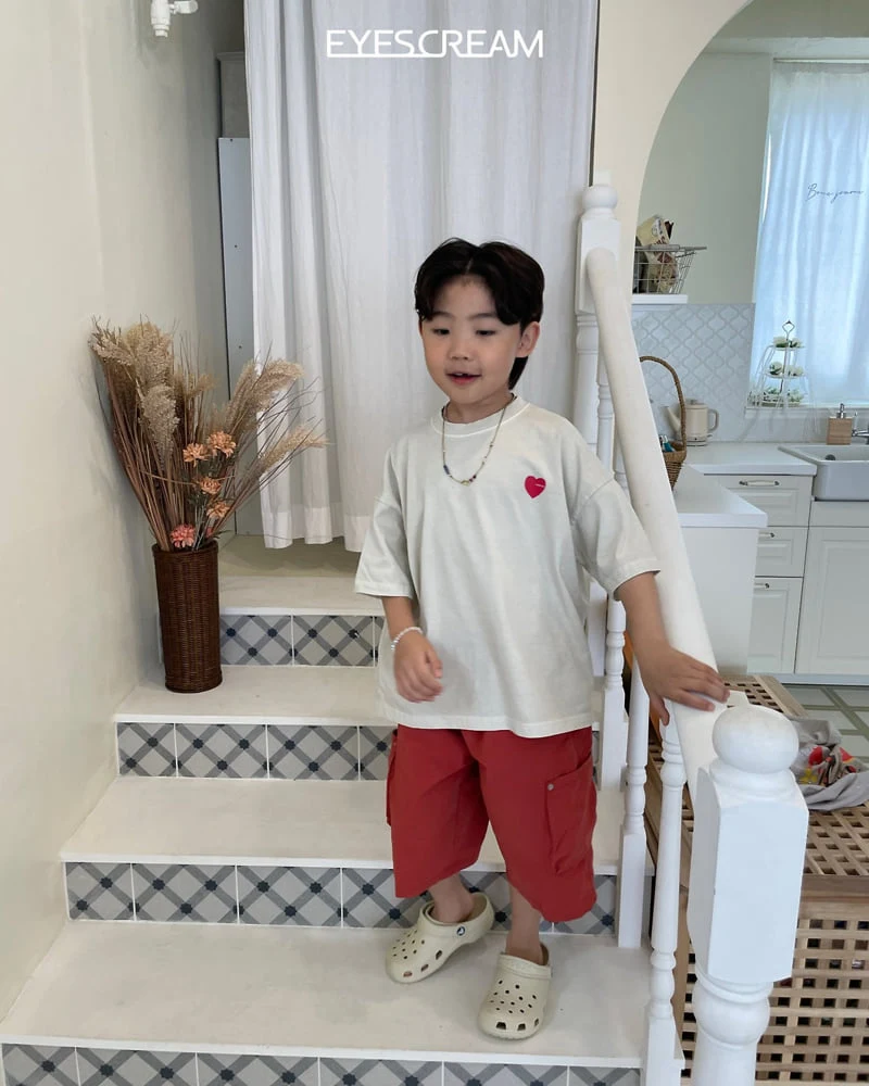 Eyescream - Korean Children Fashion - #littlefashionista - Love Pigment Tee - 5