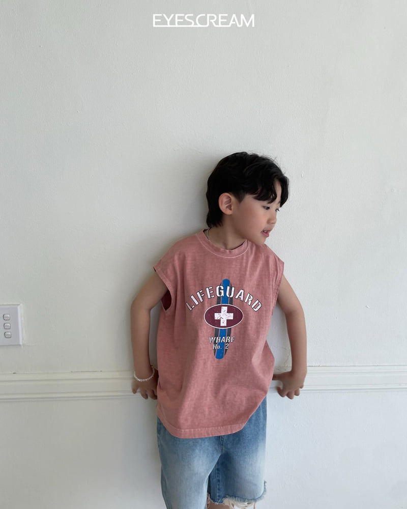 Eyescream - Korean Children Fashion - #Kfashion4kids - Guard Pigment Tank Tee - 4