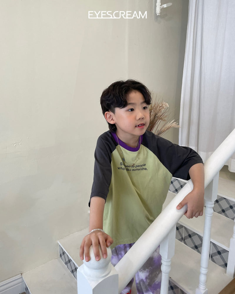 Eyescream - Korean Children Fashion - #magicofchildhood - Stay Raglan Tee - 7
