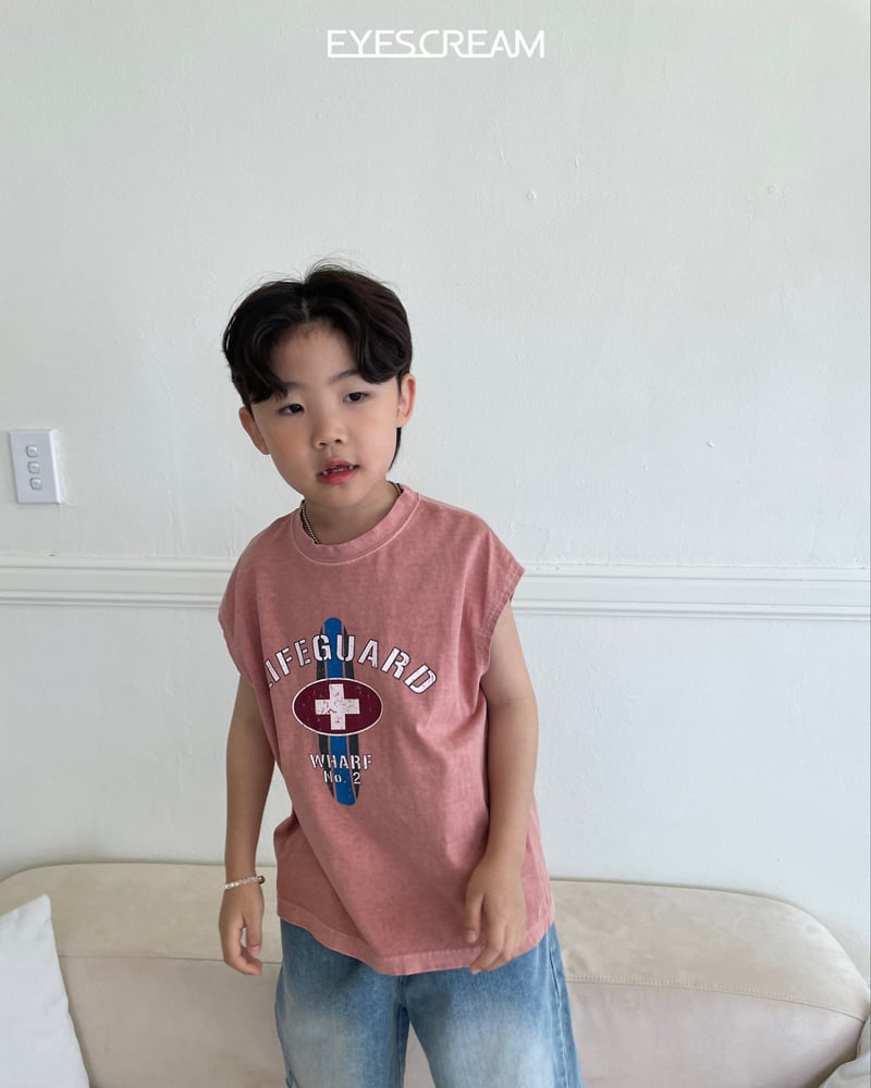 Eyescream - Korean Children Fashion - #magicofchildhood - Guard Pigment Tank Tee - 5
