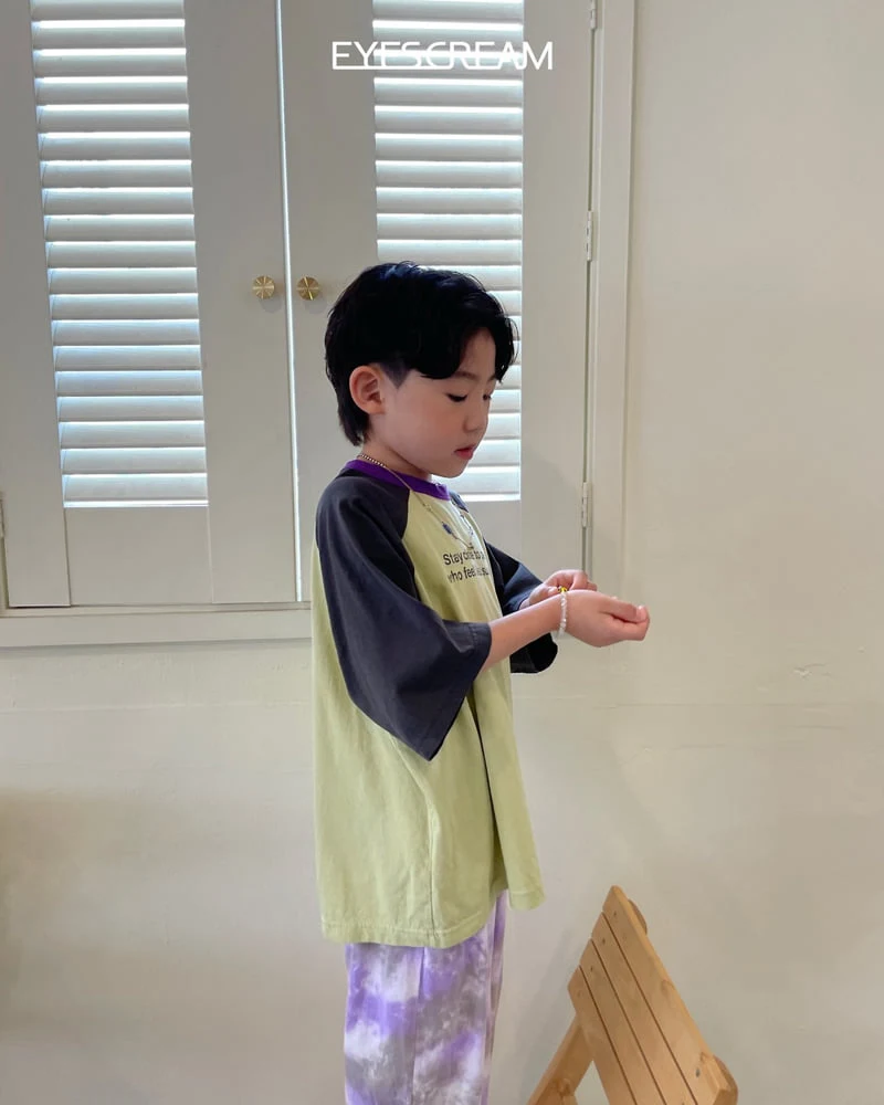 Eyescream - Korean Children Fashion - #prettylittlegirls - Stay Raglan Tee - 9