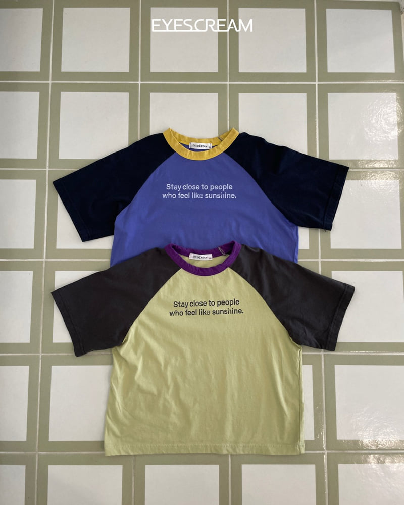 Eyescream - Korean Children Fashion - #stylishchildhood - Stay Raglan Tee - 12