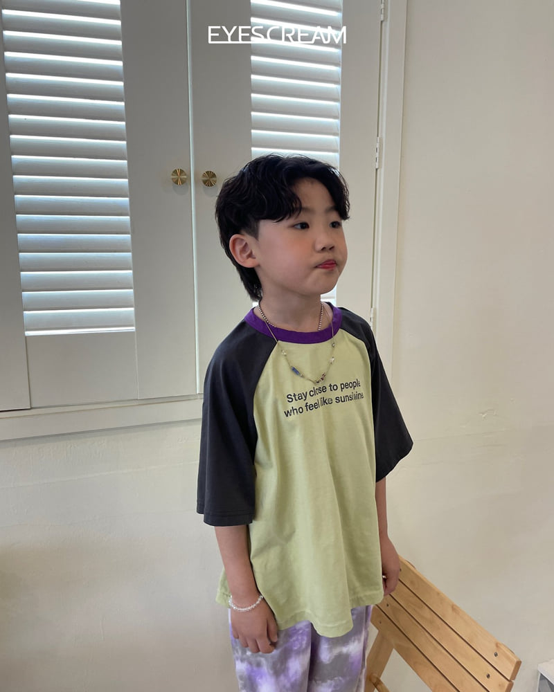 Eyescream - Korean Children Fashion - #todddlerfashion - Stay Raglan Tee - 10