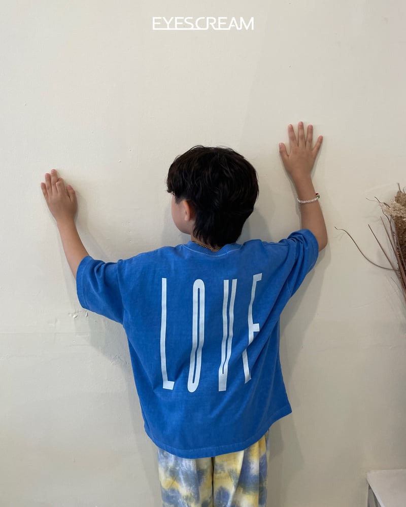 Eyescream - Korean Children Fashion - #todddlerfashion - Love Pigment Tee - 9
