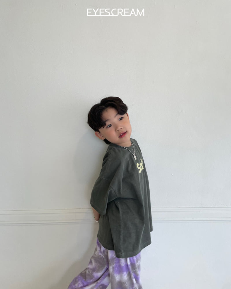Eyescream - Korean Women Fashion - #vintagekidsstyle - Salt Pigment Tee (Adult) - 5