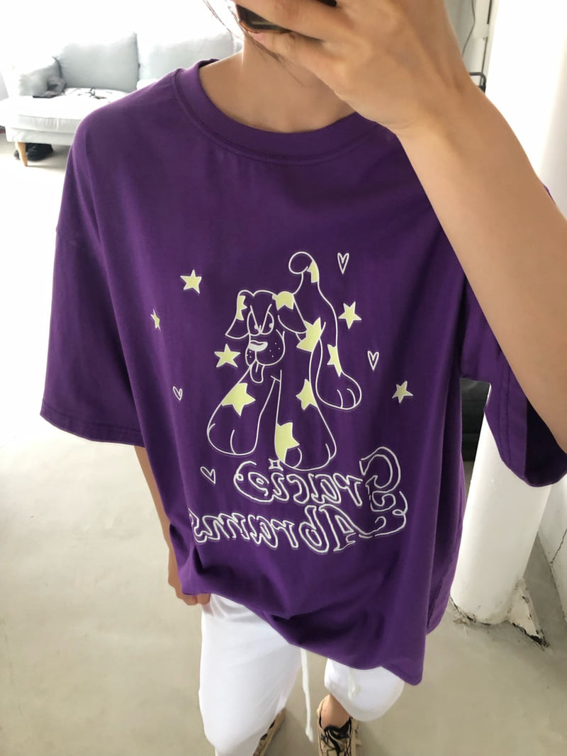Flash - Korean Women Fashion - #momslook - Puppy Tee - 3