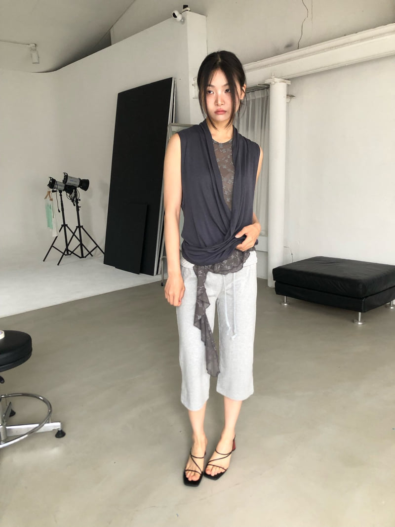 Flash - Korean Women Fashion - #momslook - Cropped Lounge Pants - 6