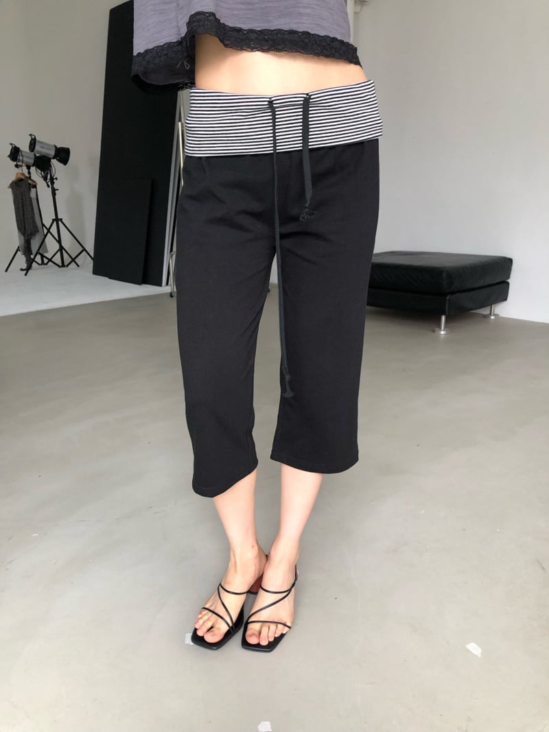 Flash - Korean Women Fashion - #momslook - Cropped Lounge Pants - 8