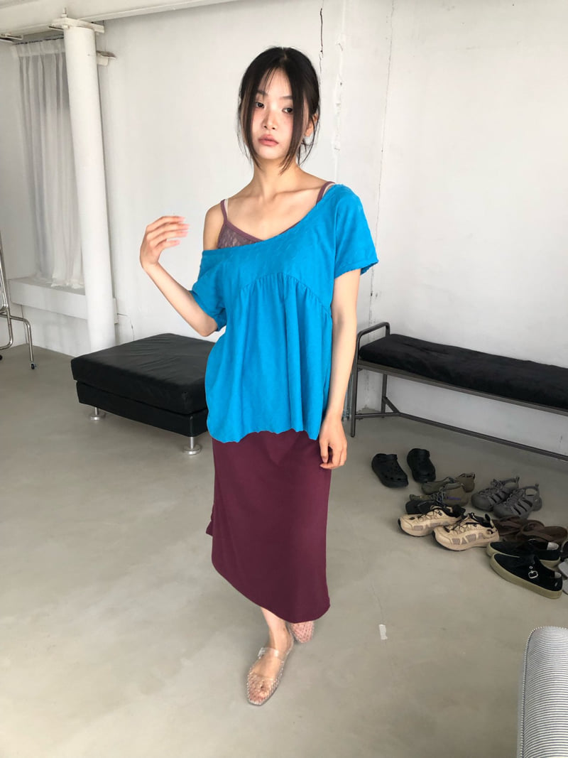Flash - Korean Women Fashion - #momslook - Apple Tee - 9