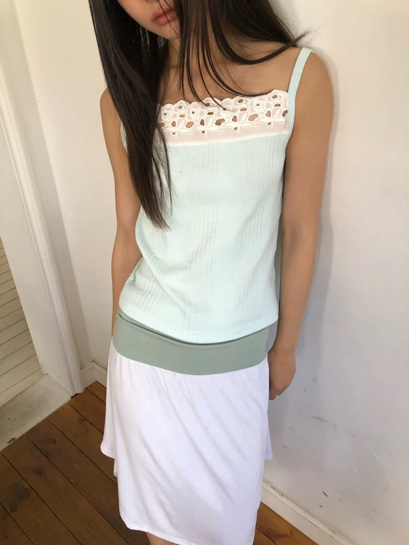 Flash - Korean Women Fashion - #momslook - Volume Sleeveless Top - 3