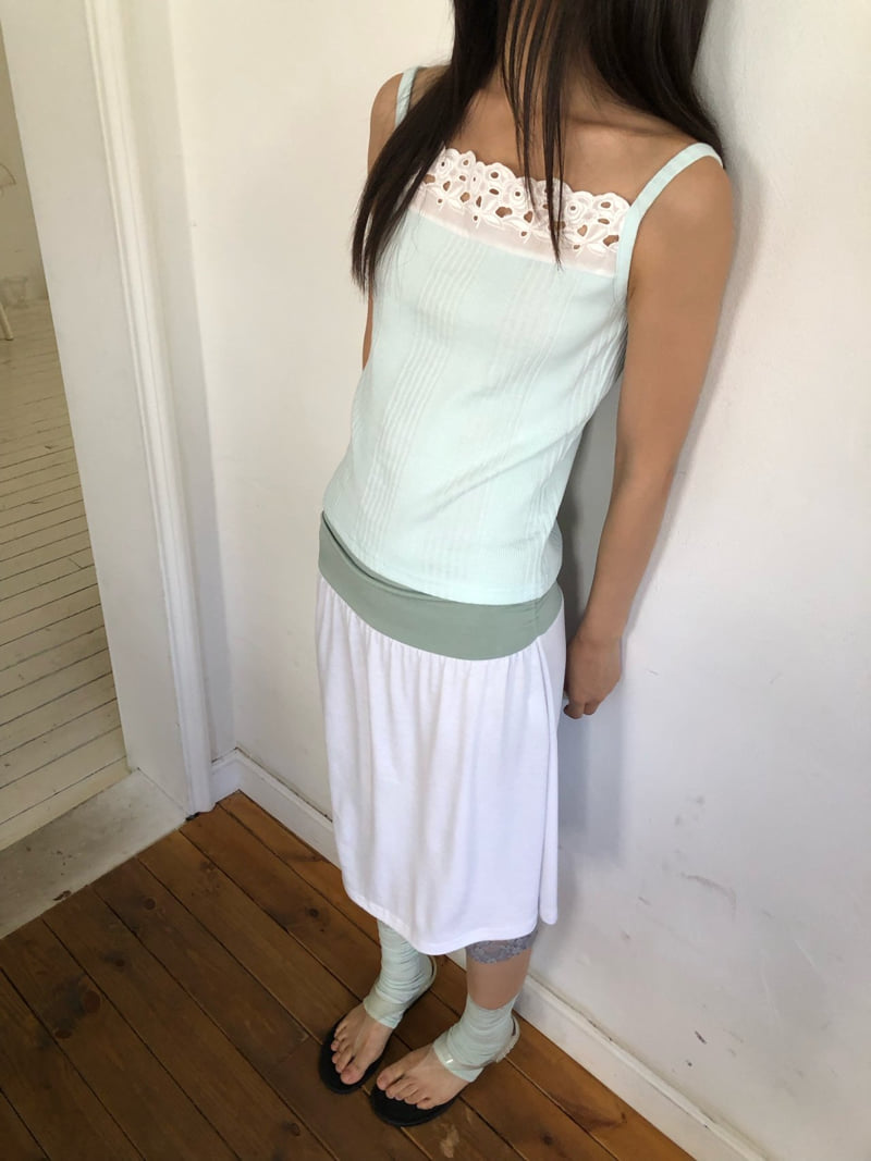 Flash - Korean Women Fashion - #momslook - Volume Sleeveless Top - 4