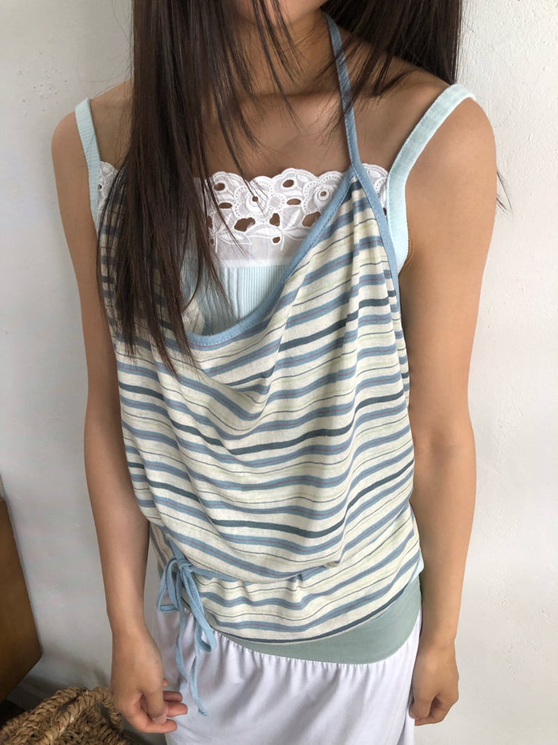 Flash - Korean Women Fashion - #momslook - Volume Sleeveless Top - 5