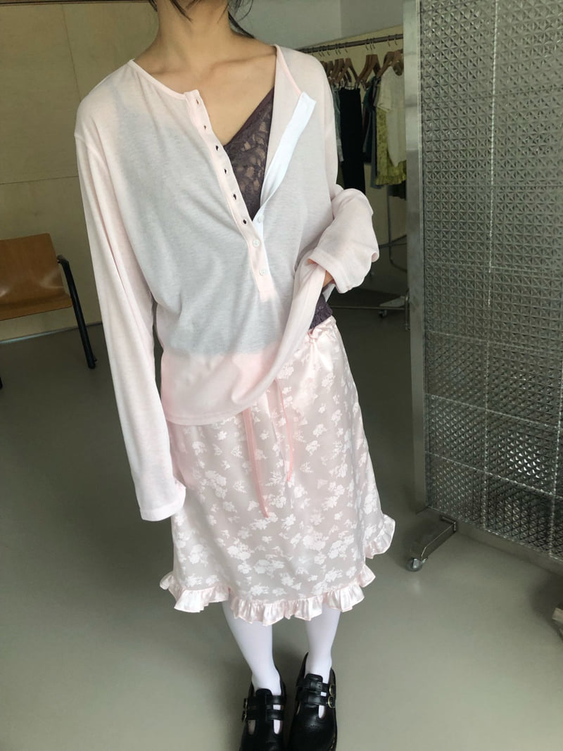 Flash - Korean Women Fashion - #momslook - Jacquard Frill Skirt - 10