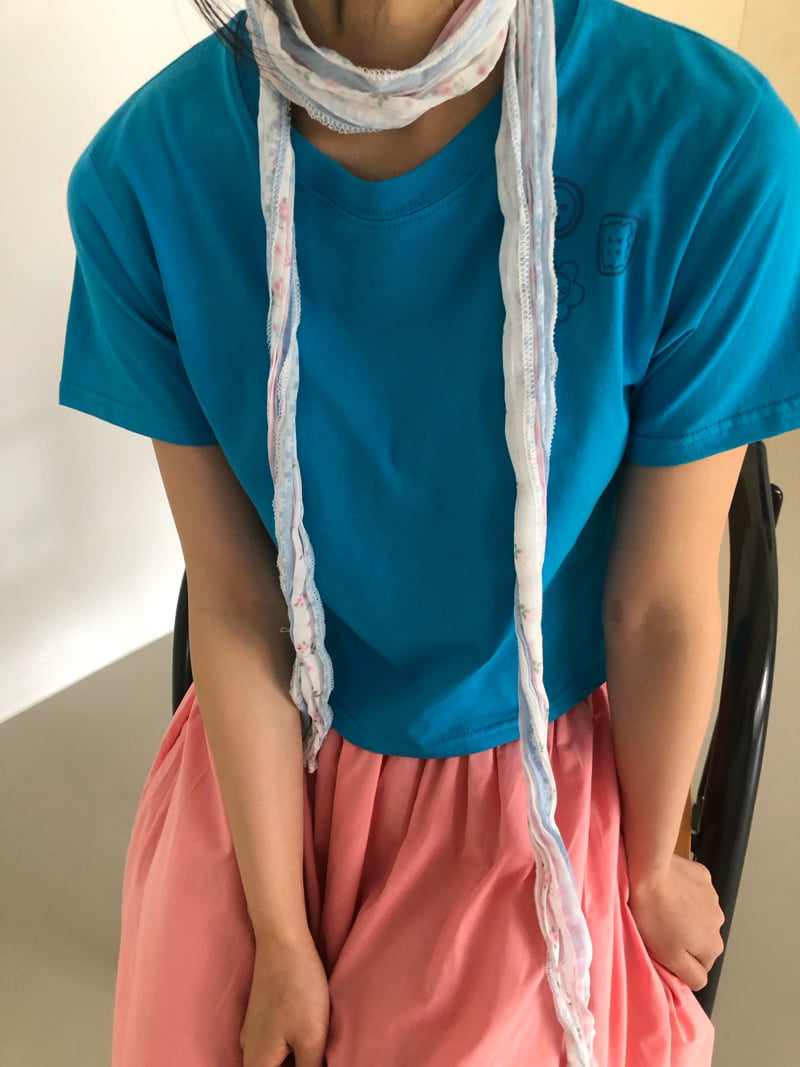 Flash - Korean Women Fashion - #momslook - Crayon Tee - 8