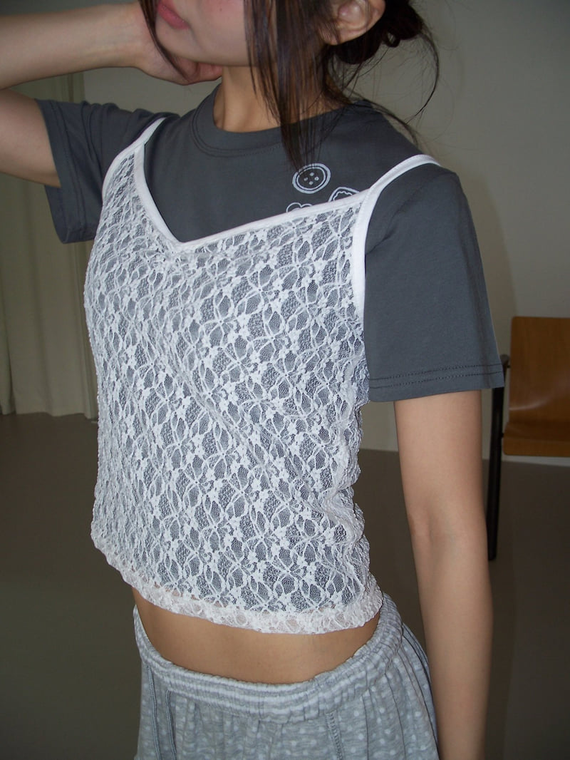 Flash - Korean Women Fashion - #momslook - Blossom Tank Top - 11