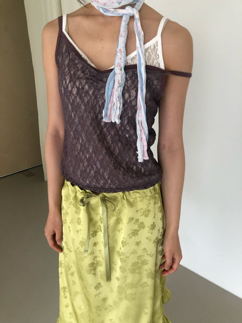 Flash - Korean Women Fashion - #momslook - Blossom Tank Top - 9