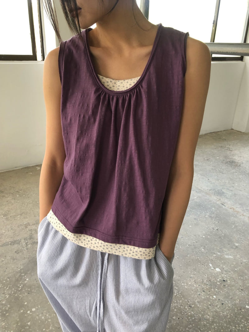 Flash - Korean Women Fashion - #momslook - Harmony Sleeveless Top - 3