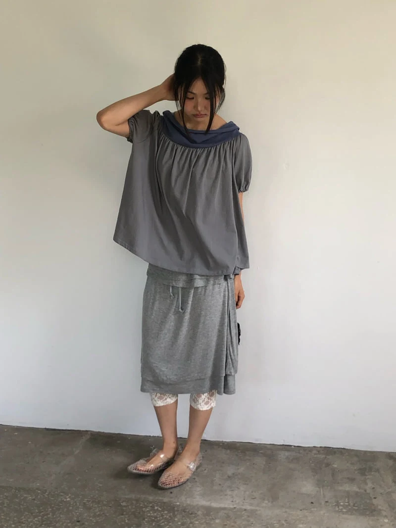 Flash - Korean Women Fashion - #momslook - Double-Layer Skirt - 4