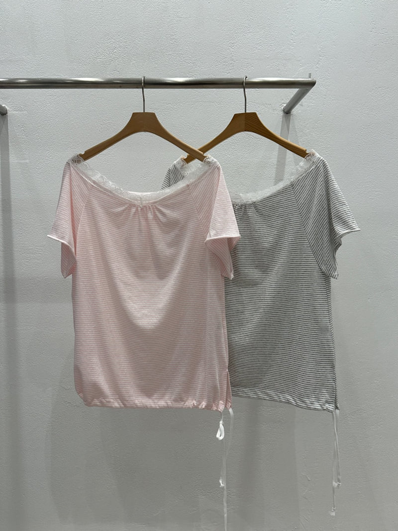 Flash - Korean Women Fashion - #momslook - Pasta Tee