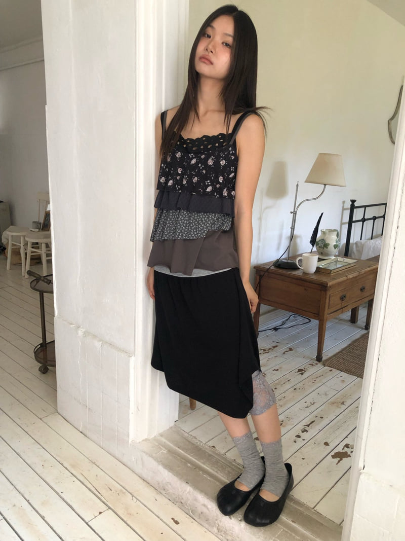 Flash - Korean Women Fashion - #pursuepretty - Triple-Strap Sleeveless Top - 11