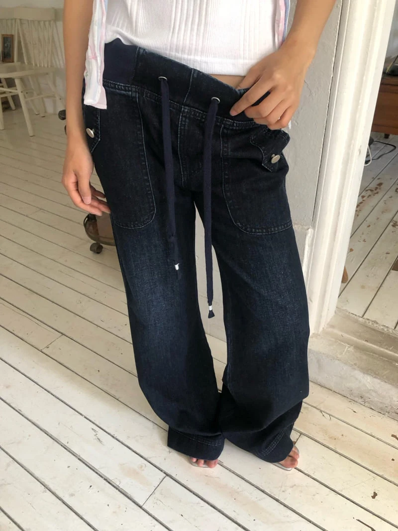 Flash - Korean Women Fashion - #pursuepretty - Mark Bootcut Denim Jeans - 10