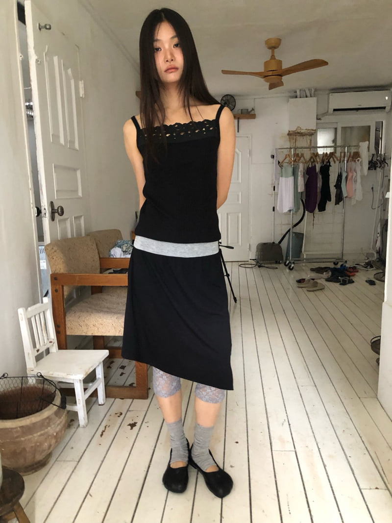 Flash - Korean Women Fashion - #pursuepretty - Volume Sleeveless Top - 9