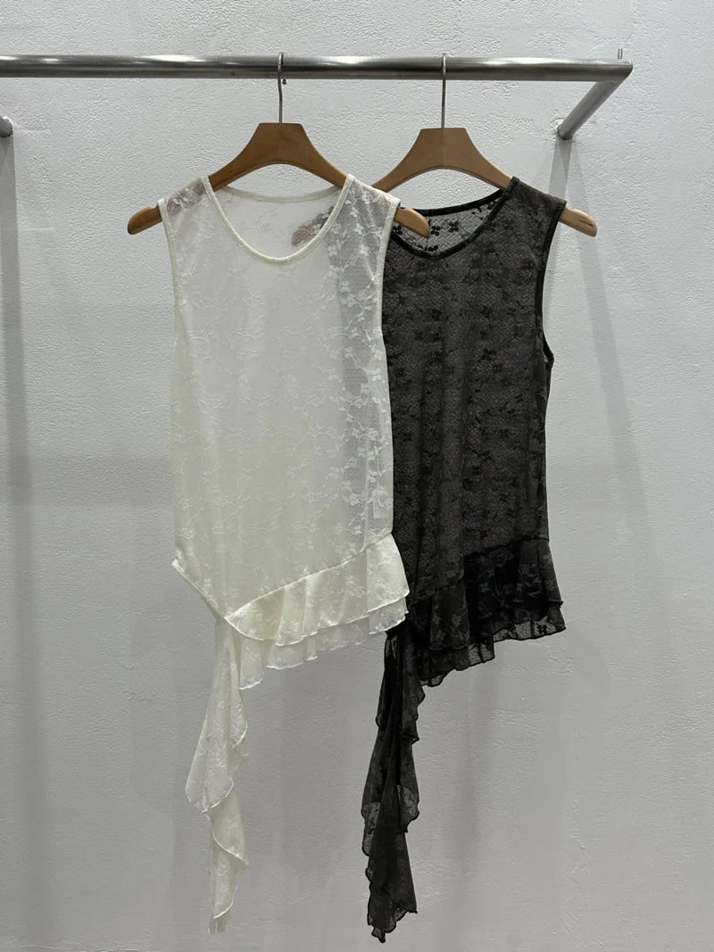 Flash - Korean Women Fashion - #restrostyle - Evening Sleeveless Top