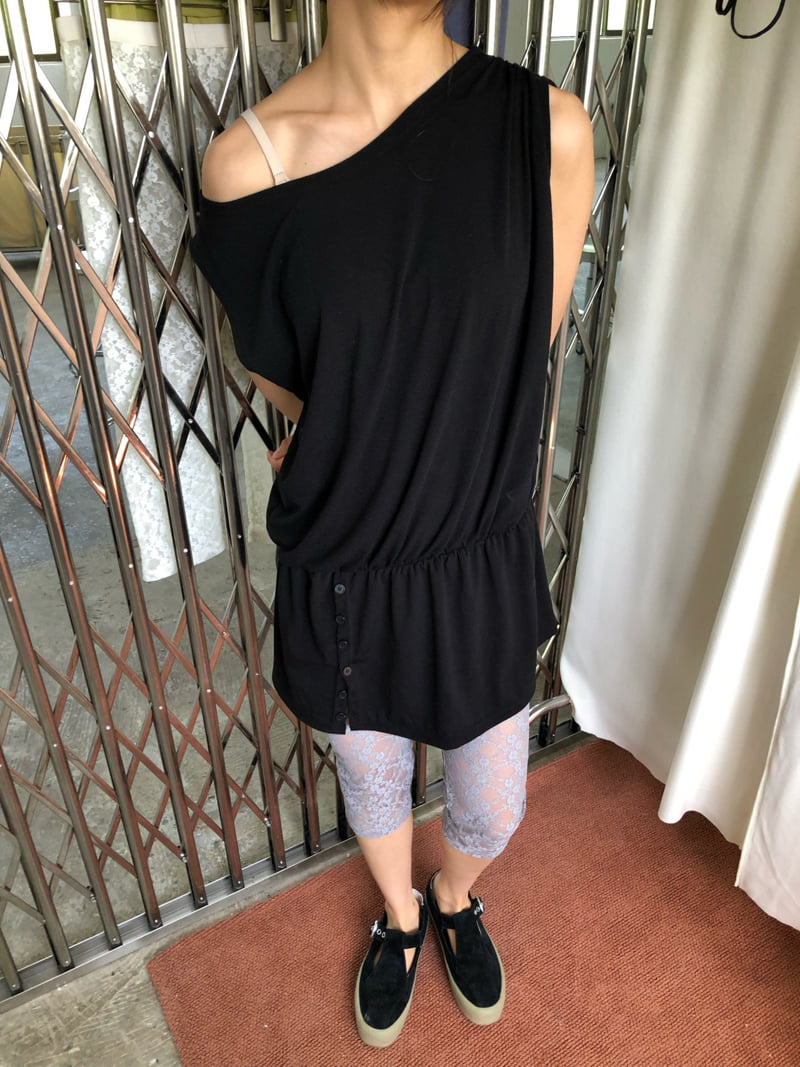 Flash - Korean Women Fashion - #shopsmall - Kelly Button One-piece - 10