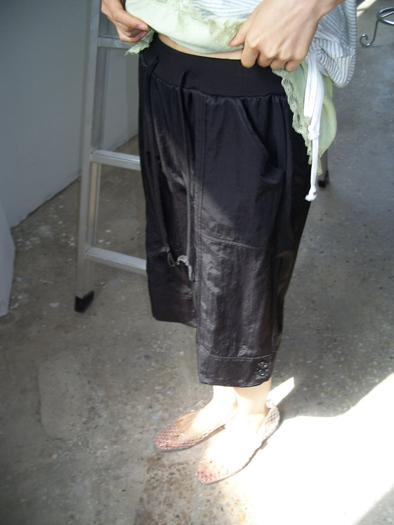 Flash - Korean Women Fashion - #shopsmall - Capri Pants - 9