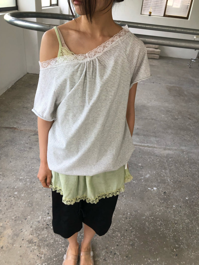 Flash - Korean Women Fashion - #thatsdarling - Pasta Tee - 9