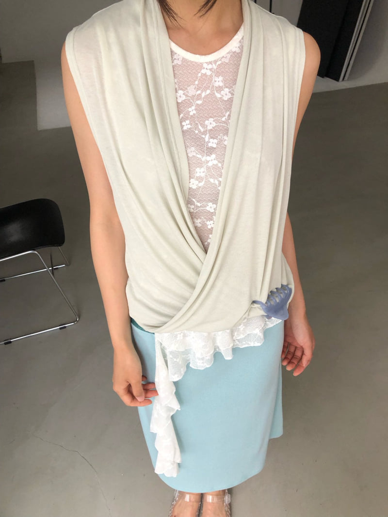 Flash - Korean Women Fashion - #thelittlethings - Evening Sleeveless Top - 5
