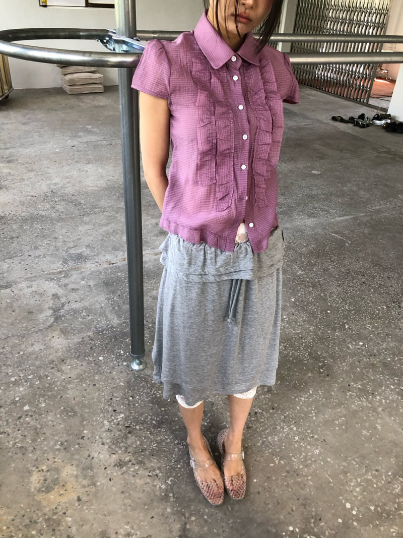 Flash - Korean Women Fashion - #vintageinspired - Double-Layer Skirt - 7