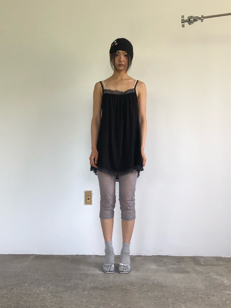 Flash - Korean Women Fashion - #vintageinspired - Lace Leggings - 6