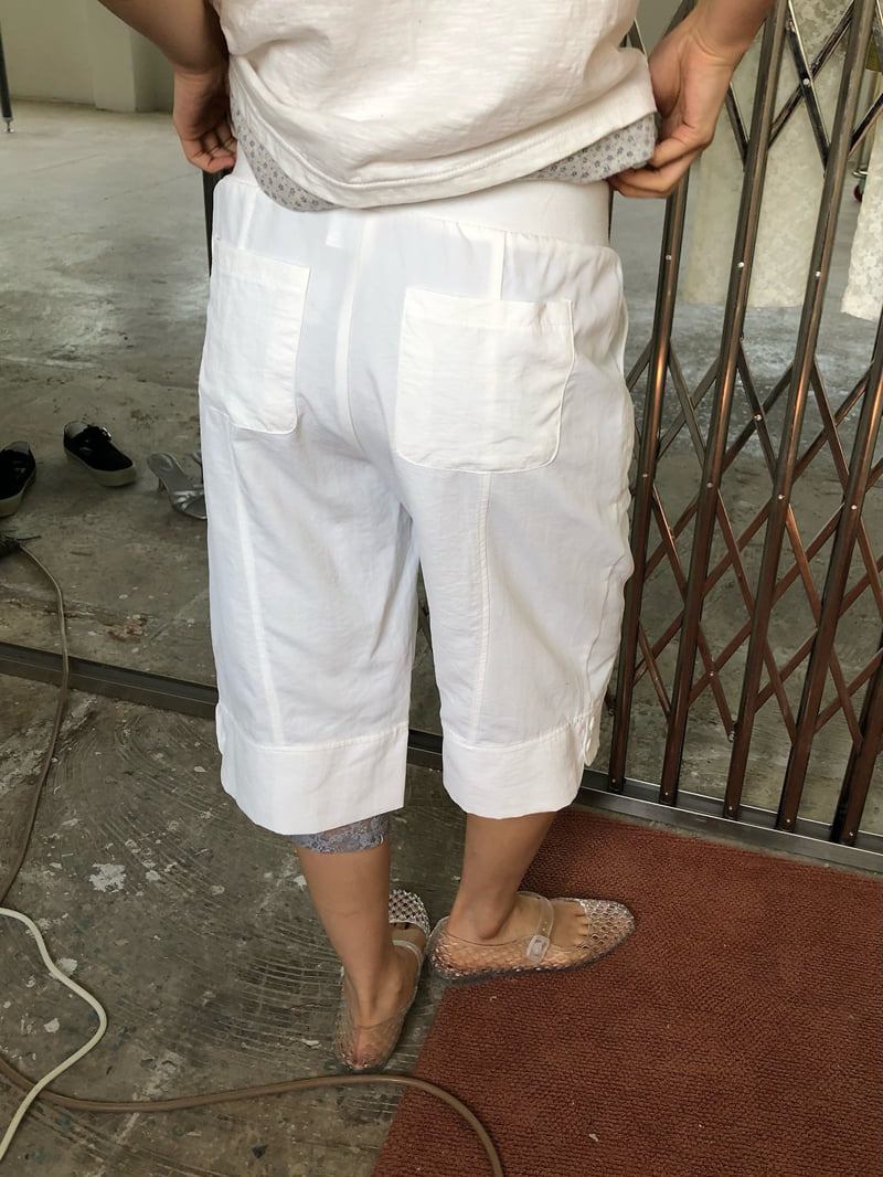 Flash - Korean Women Fashion - #vintagekidsstyle - Capri Pants - 5