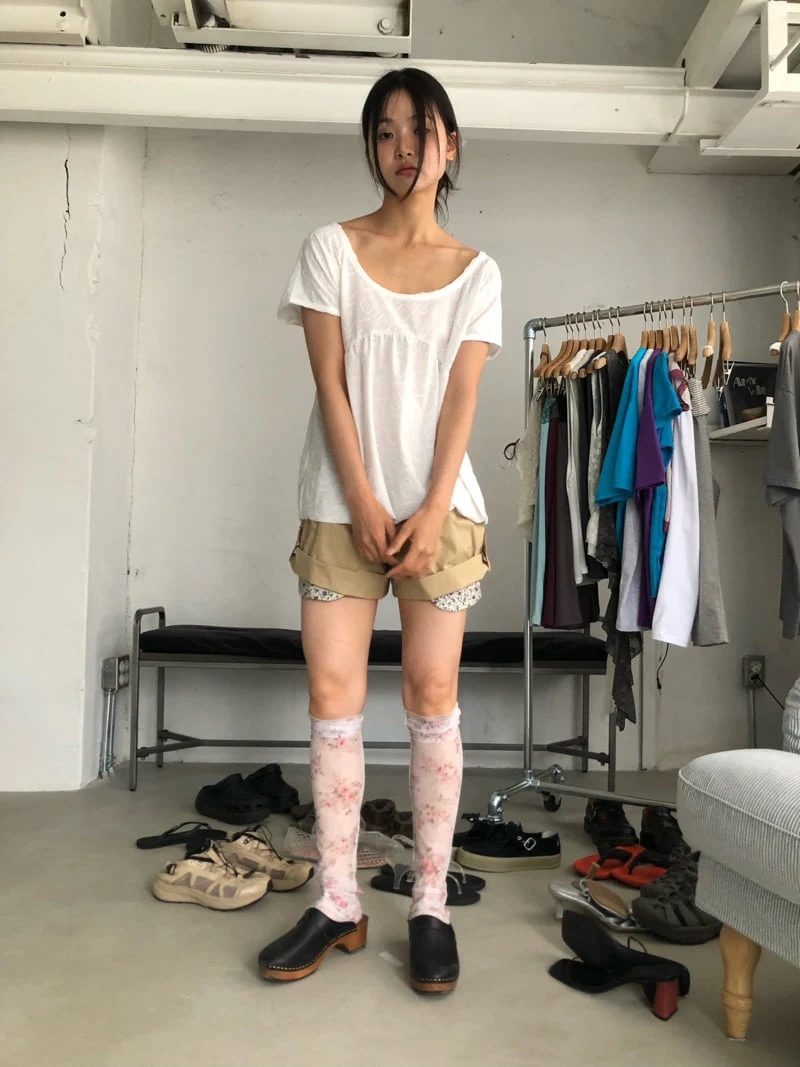 Flash - Korean Women Fashion - #womensfashion - Apple Tee - 6