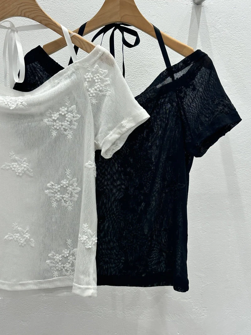 Flash - Korean Women Fashion - #womensfashion - Bella Knit Tee - 2