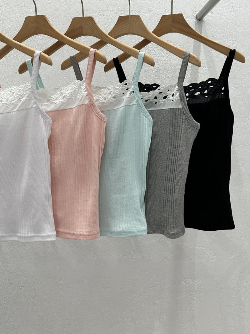 Flash - Korean Women Fashion - #womensfashion - Volume Sleeveless Top - 2