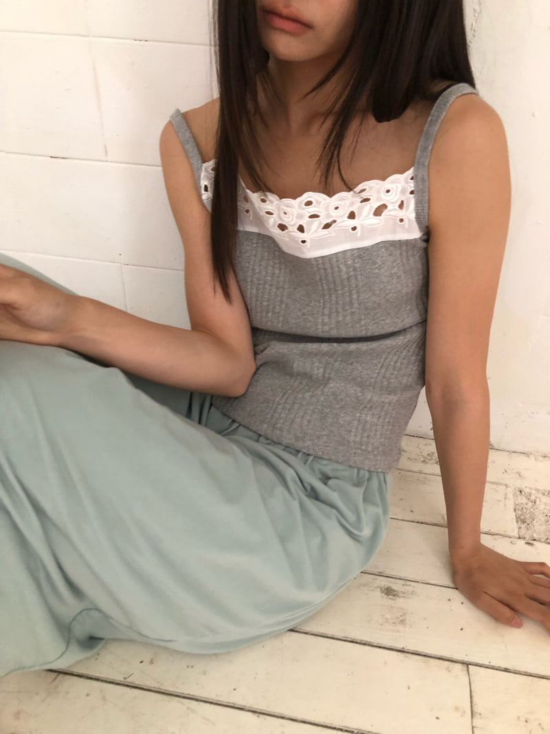 Flash - Korean Women Fashion - #womensfashion - Volume Sleeveless Top - 6