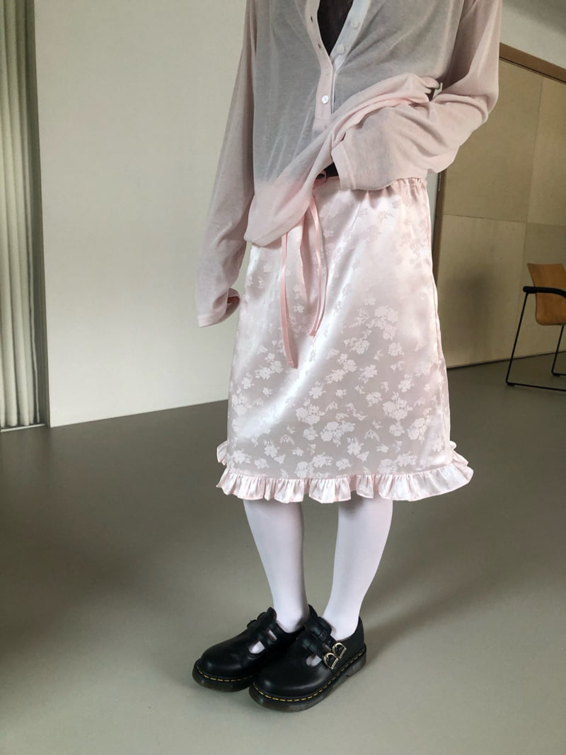 Flash - Korean Women Fashion - #womensfashion - Jacquard Frill Skirt - 9
