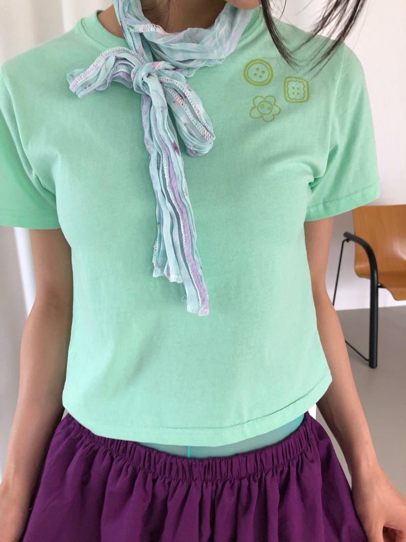 Flash - Korean Women Fashion - #womensfashion - Crayon Tee - 5