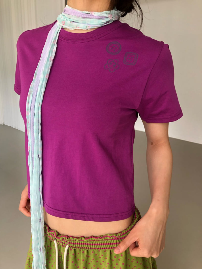 Flash - Korean Women Fashion - #womensfashion - Crayon Tee - 9